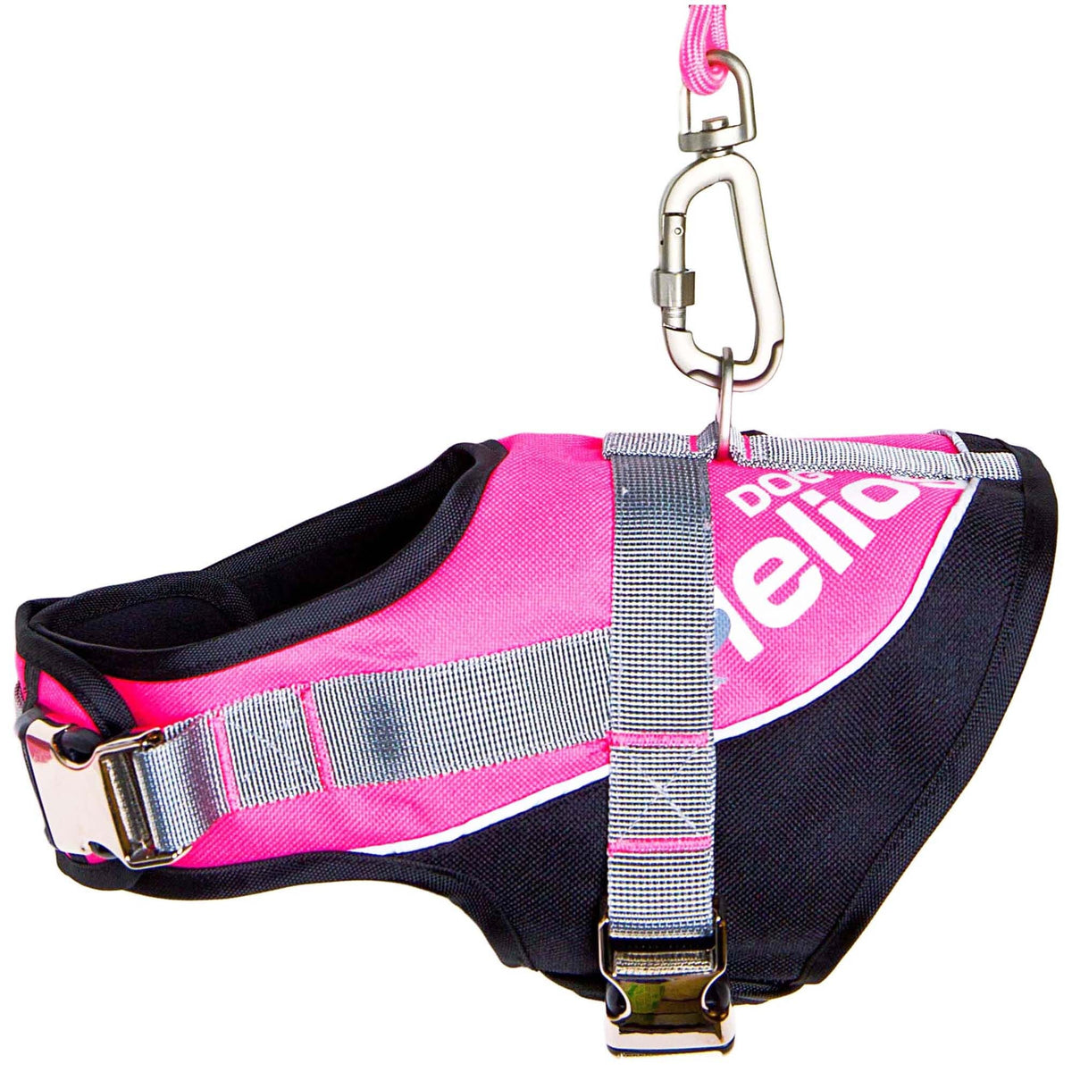 'Bark-Mudder' 2-in-1 Reflective and Adjustable Sporty Dog Harness and Leash