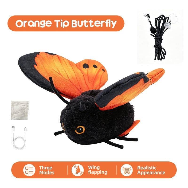 Simulation Butterfly Automatic Cat Teaser