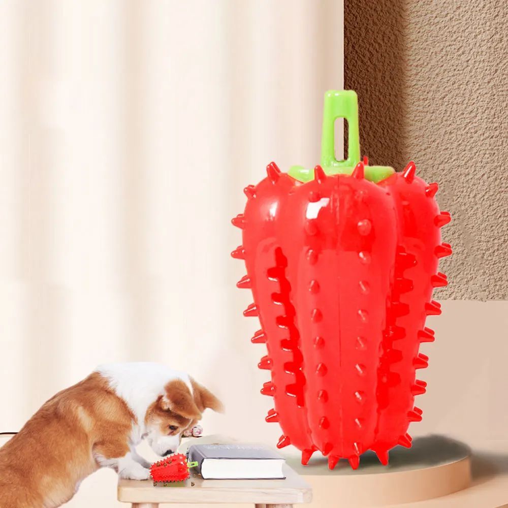 Dog Teething Chili Chewers Toy