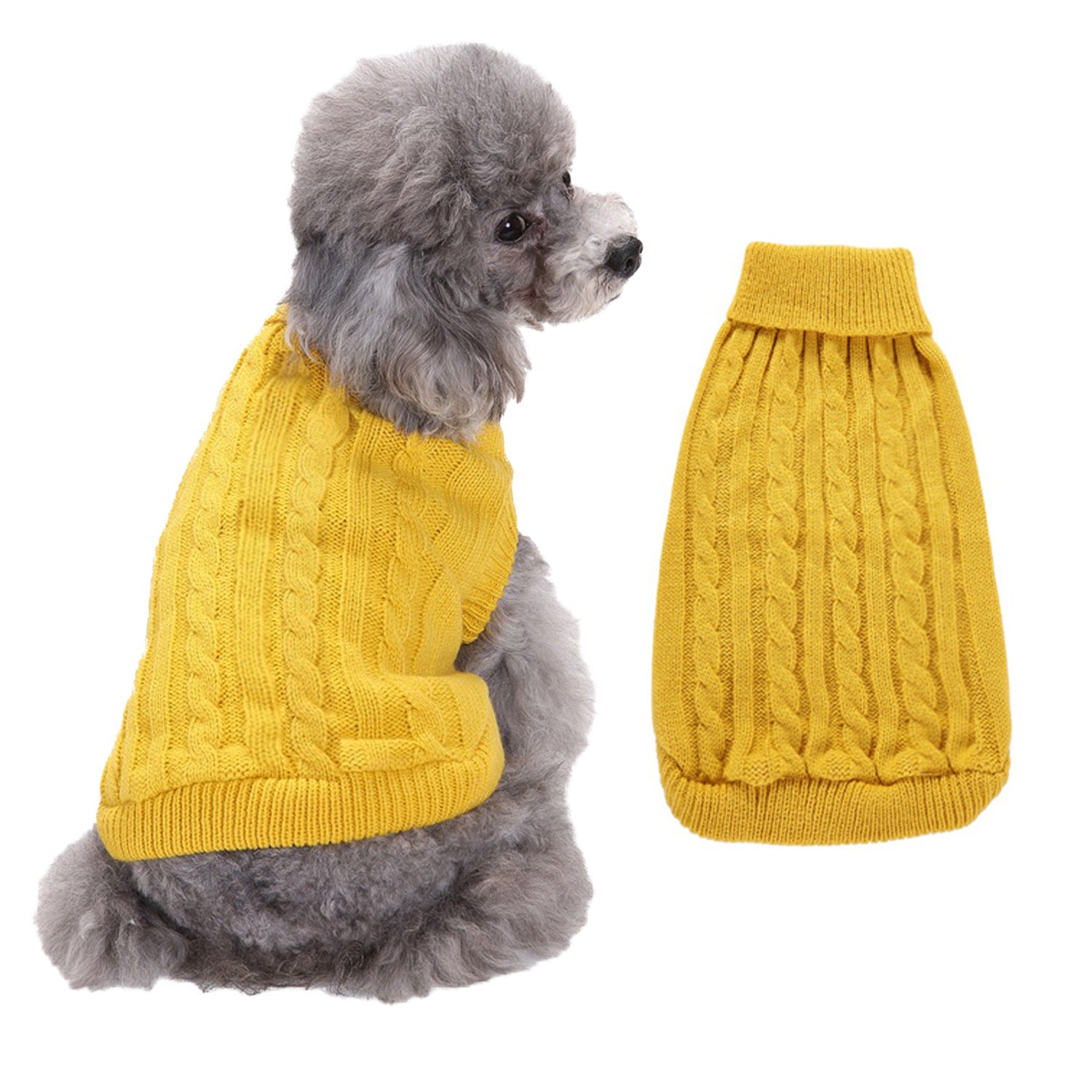 Solid Color Puppy Sweater