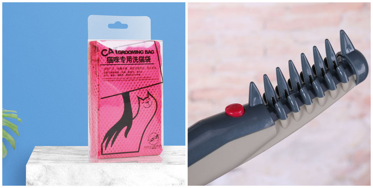 Cat Bag  Anti-scratch Bite Pet Nail Clipper Cat Bag
