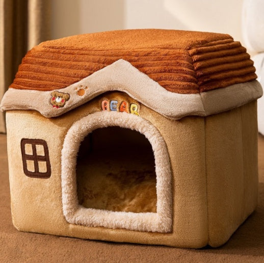 Foldable House Winter Dog Villa