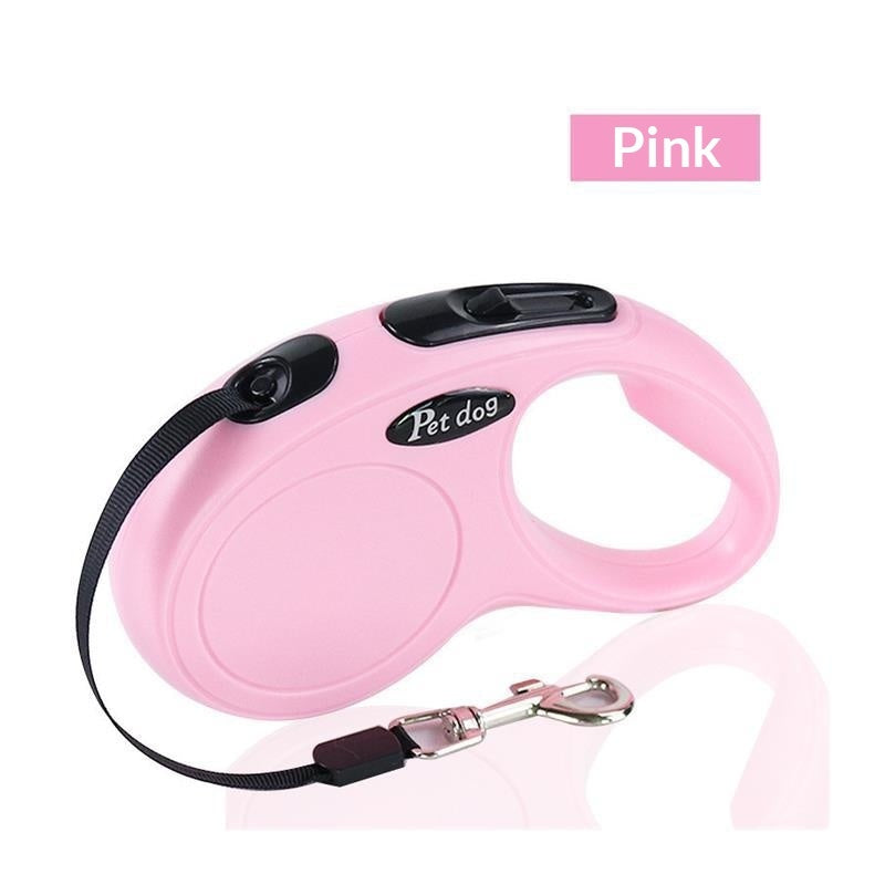 Automatic Retractable Anti-Pull Dog Leash With Elastic Traction Rope