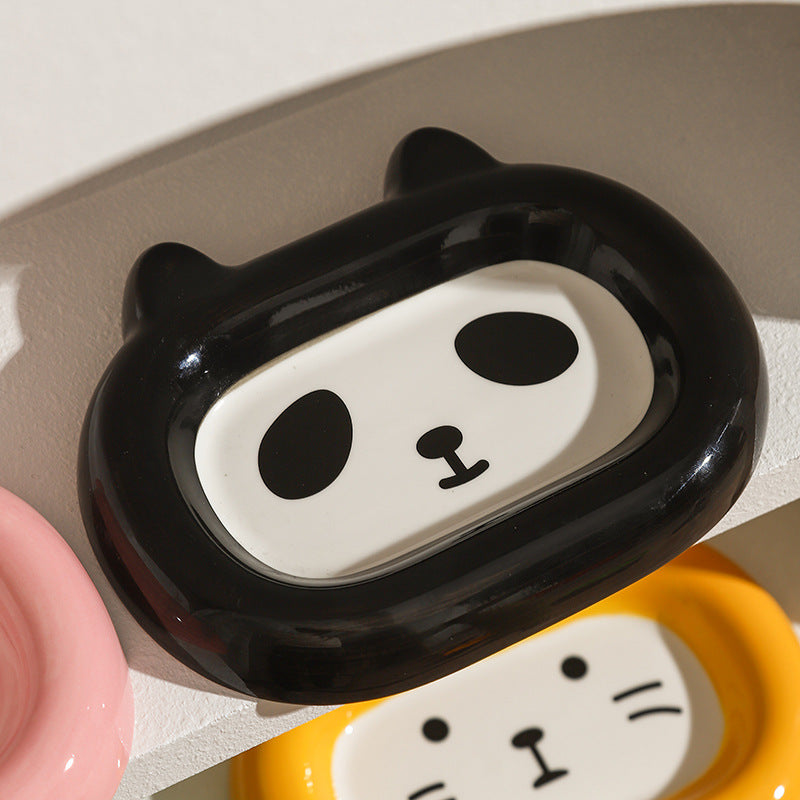 Animal Dish Ceramic Cat Bowl