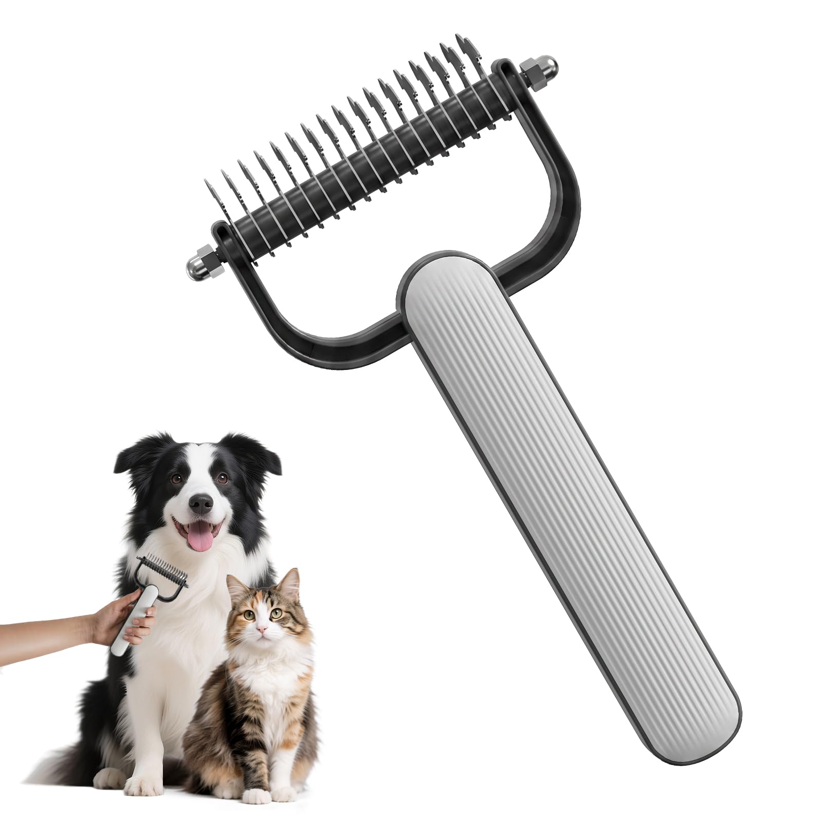 2026 New Double-Sided Dematting Comb For Dogs & Cats