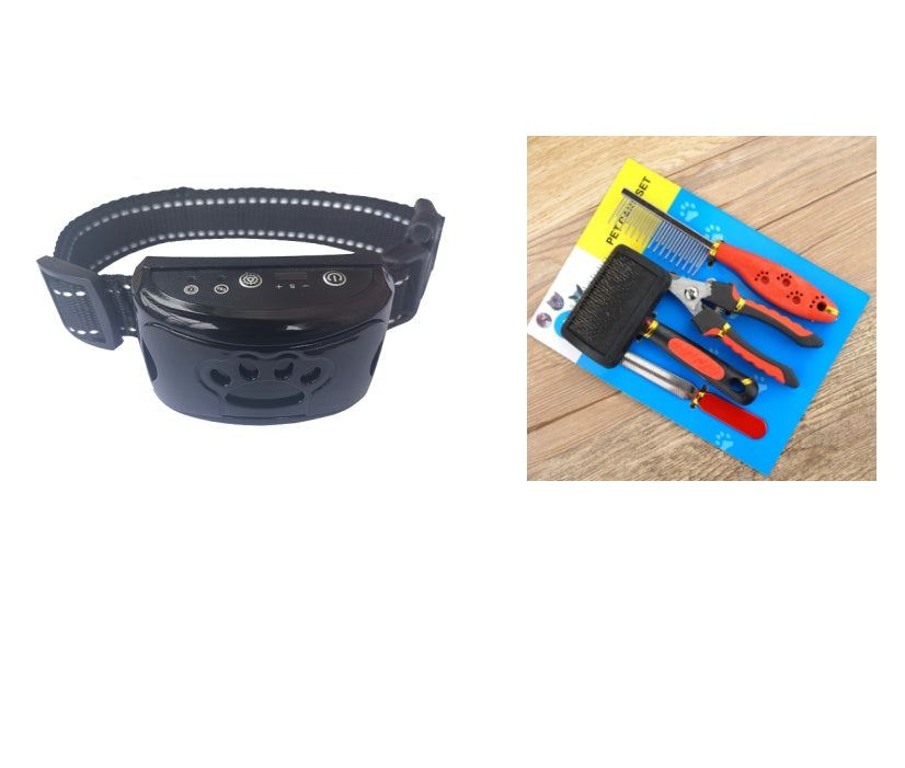 Dog Training Collar Waterproof, Remote Control, Rechargeable, With Shock Vibration Sound
