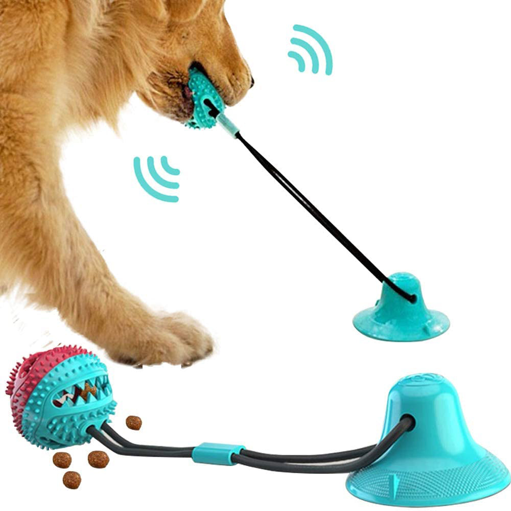 Silicon Suction Cup Tug Interactive Dog Toy