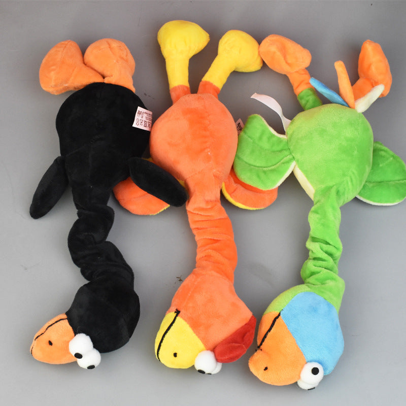 Bite-resistant Dog Plush Toy Sound