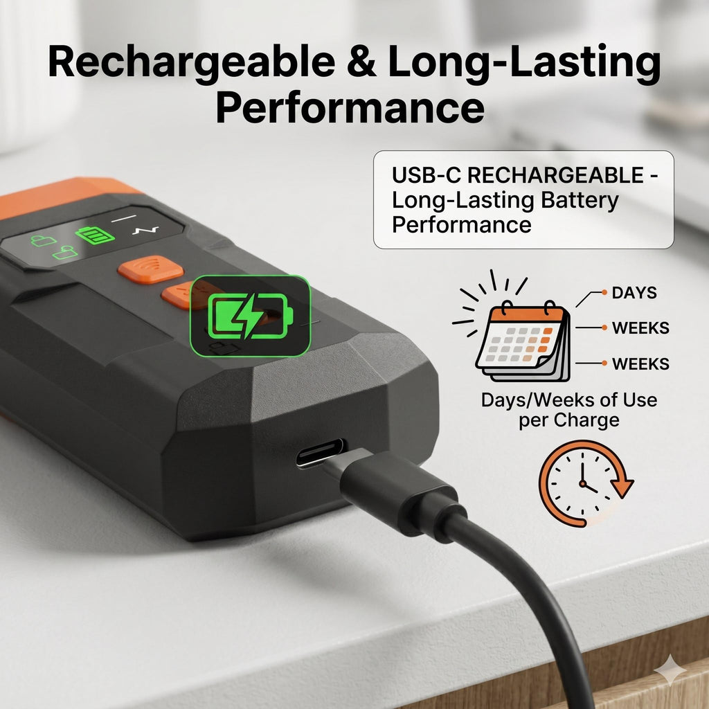 Ultrasonic Dog Bark Deterrent Device, 33FT Effective Range Indoor Outdoor