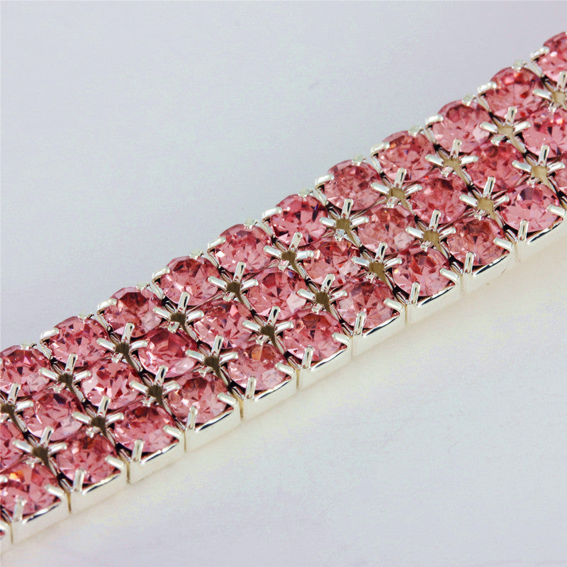 Diamond Pet Collar, Mixed-color Cat And Dog