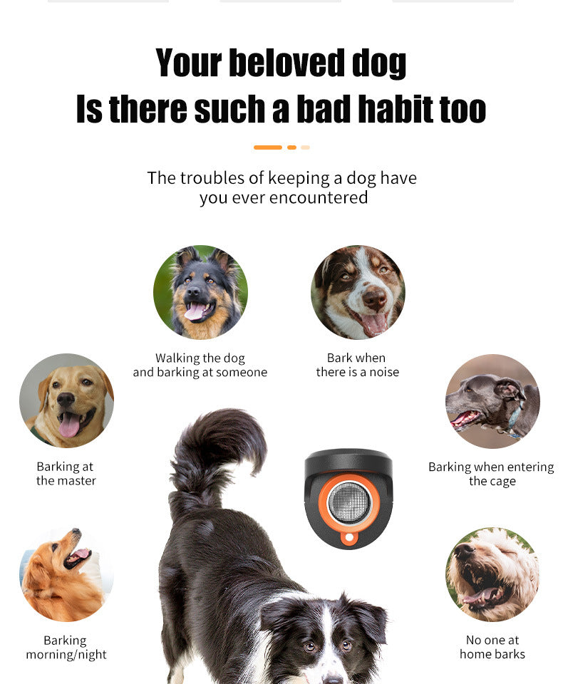 Ultrasonic Dog Repeller & Anti-Bark Device