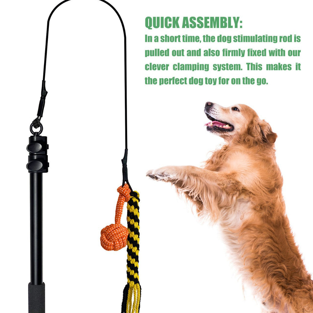 Telescopic Stick Teasing Rod Toy