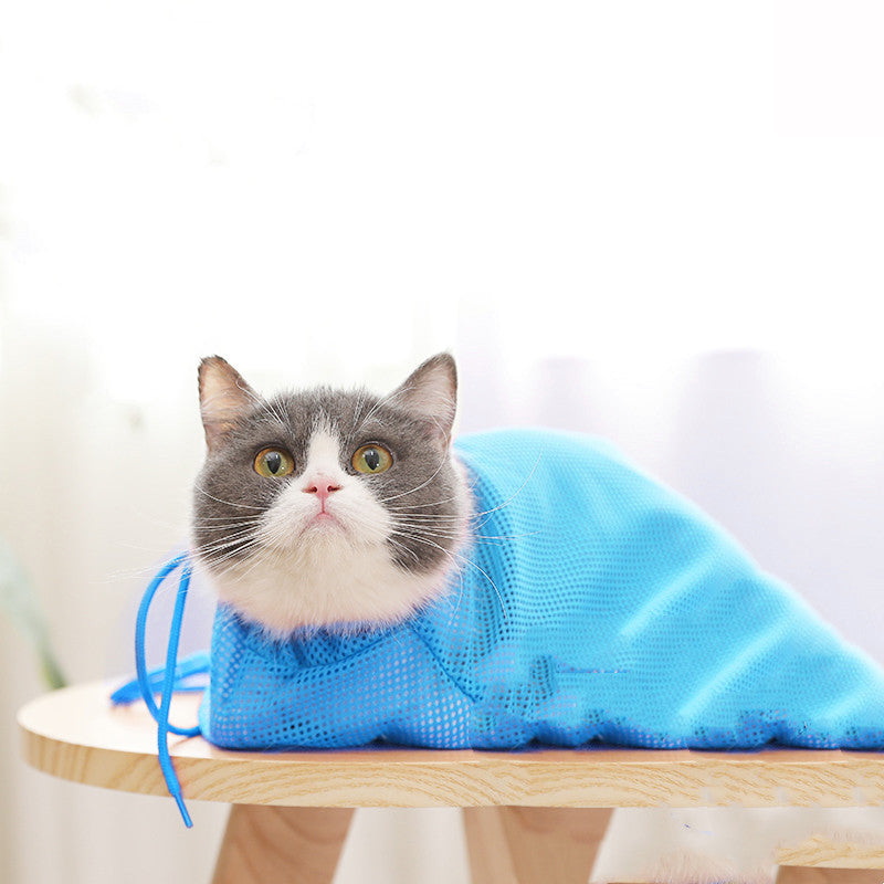 Cat Bag  Anti-scratch Bite Pet Nail Clipper Cat Bag