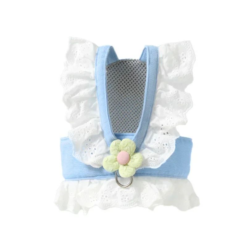 Pet Leash Summer Clothes For Cats And Dogs