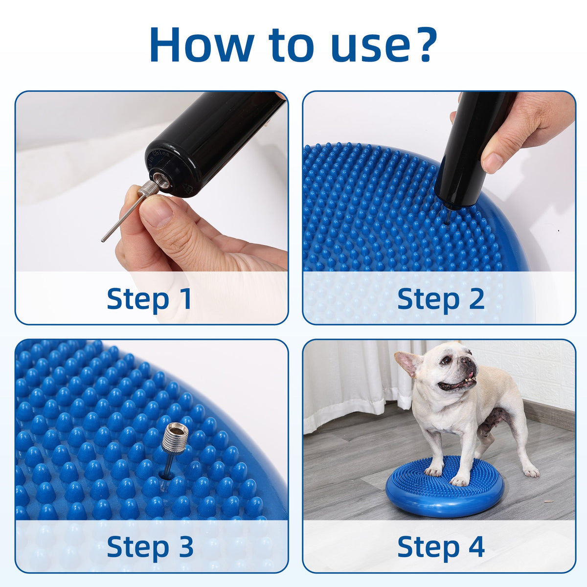 Thickened PVC Pet Balance Disc & Training Pad