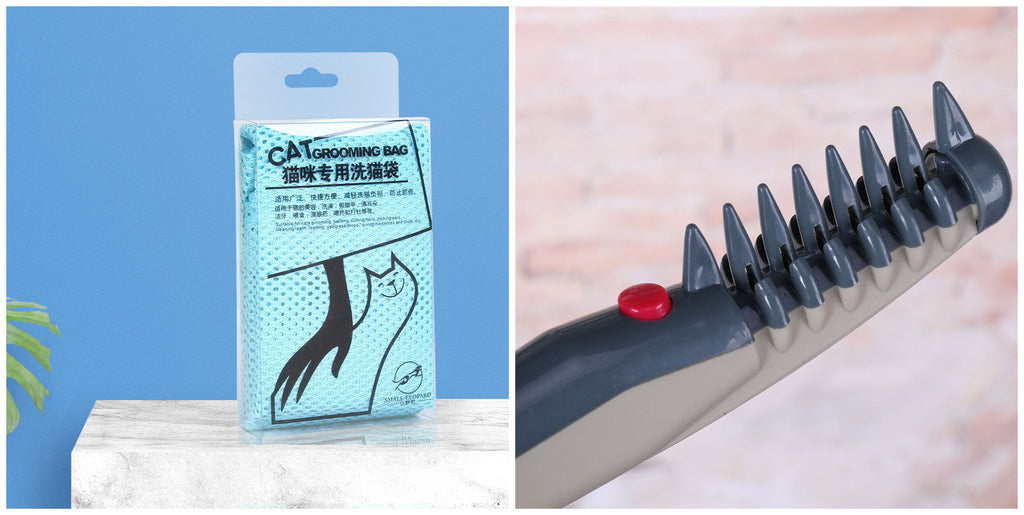 Cat Bag  Anti-scratch Bite Pet Nail Clipper Cat Bag
