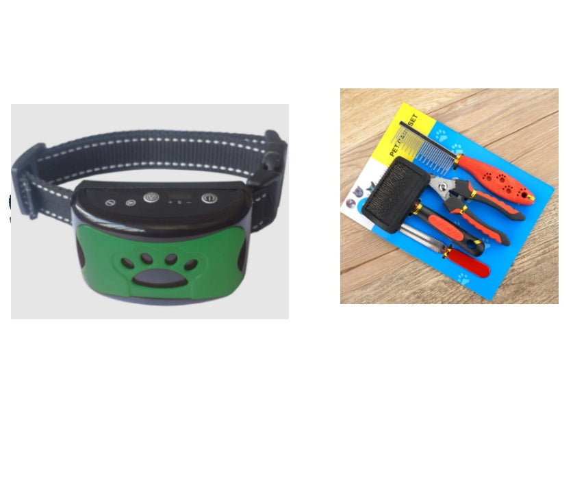 Dog Training Collar Waterproof, Remote Control, Rechargeable, With Shock Vibration Sound