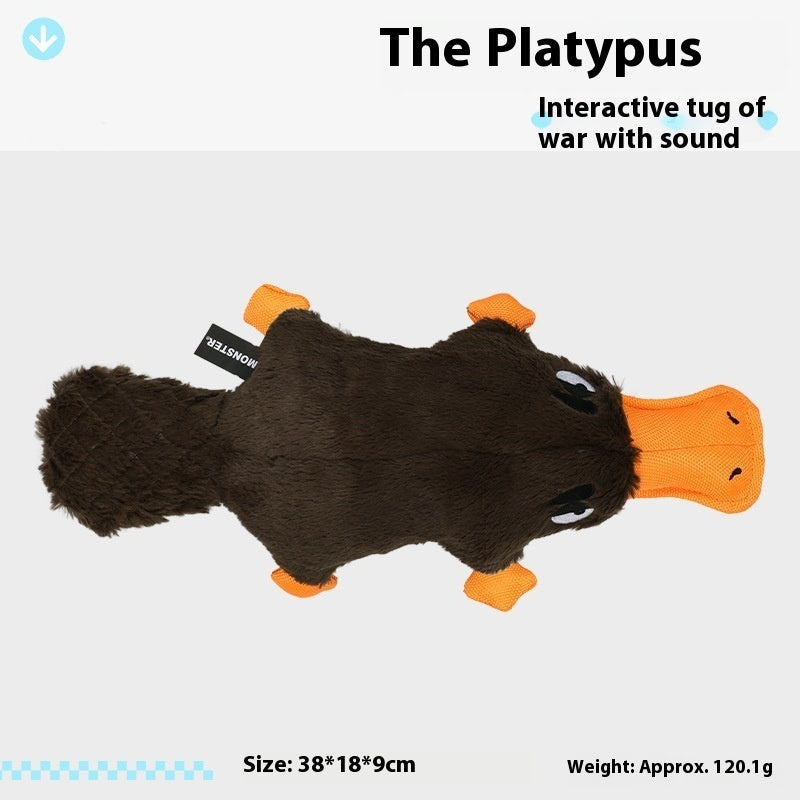 Platypus Simulation Sound Plush Toys