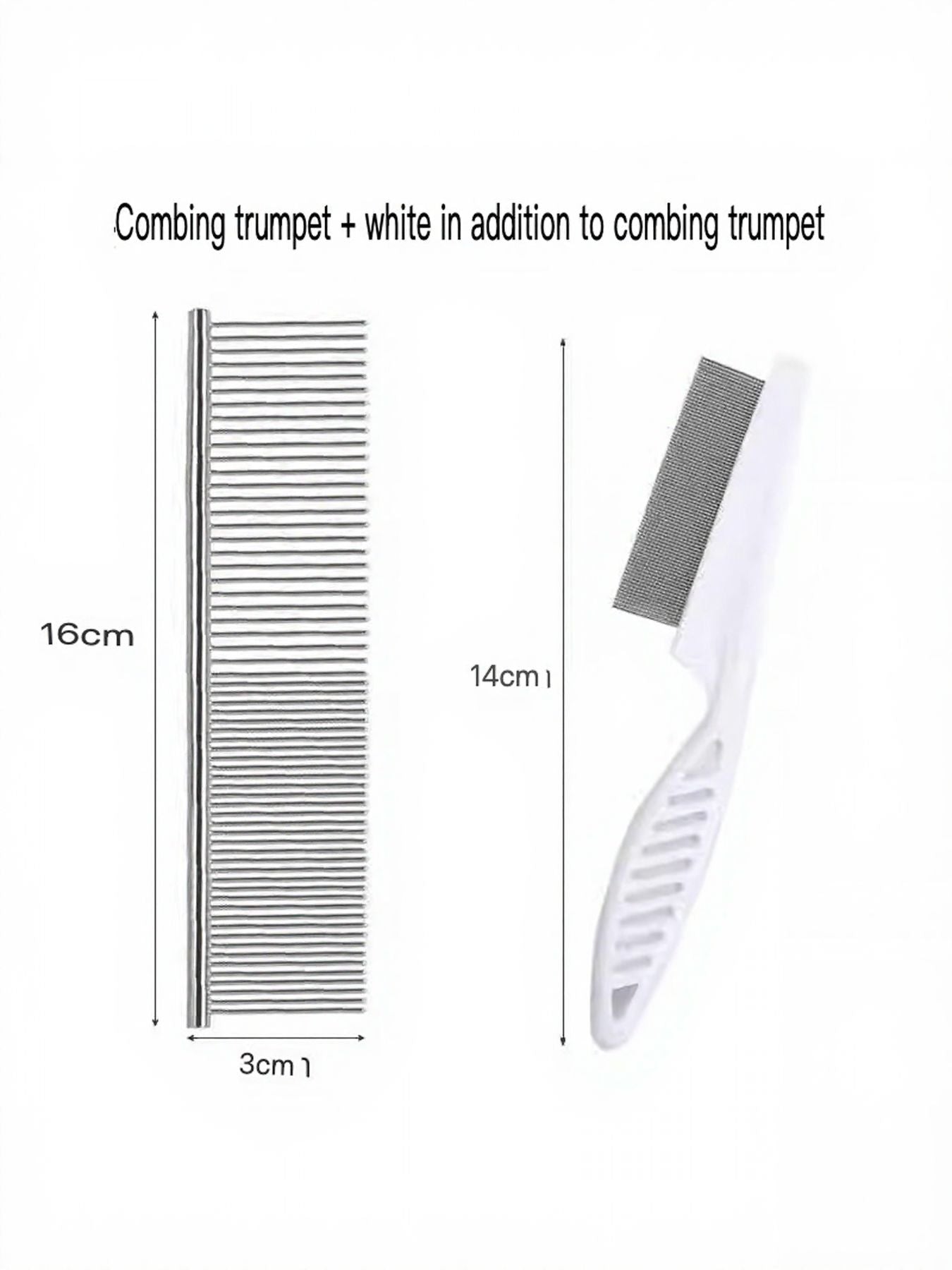 Stainless Steel Pet Grooming Comb