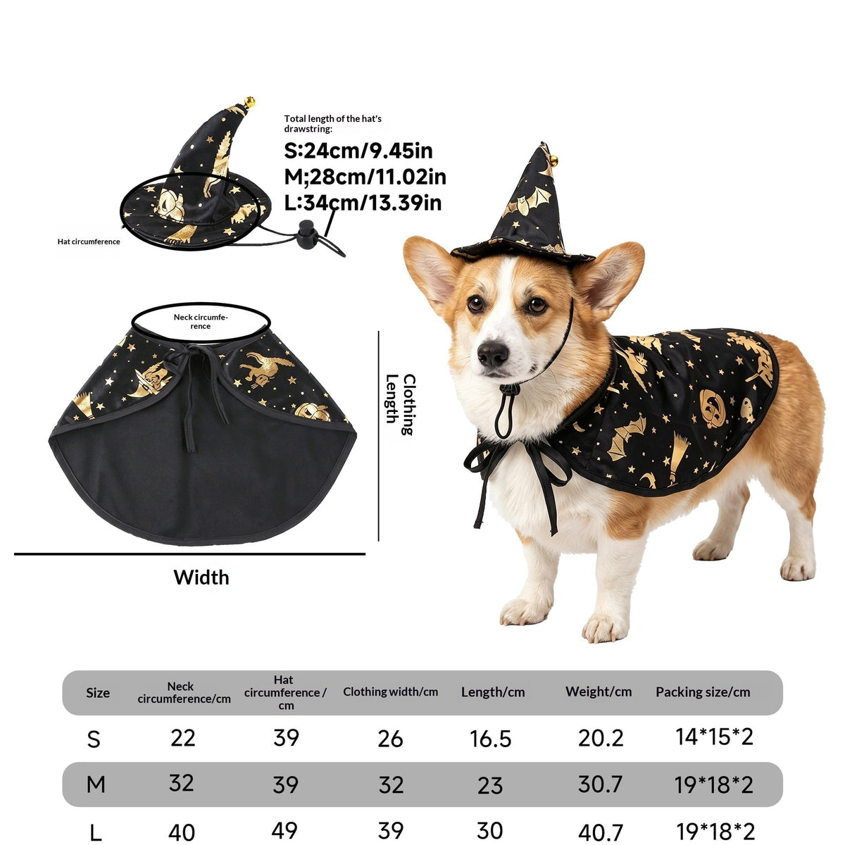 Pet Costume Funny Holiday dress-Up