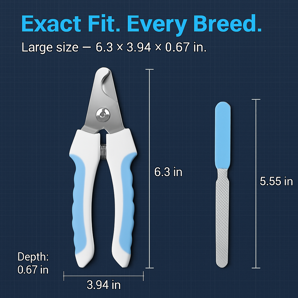 Dog Nail Clippers - Easy Grooming Tool