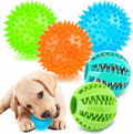 2.5” Squeaky Interactive Dog Balls for Puppy Teething