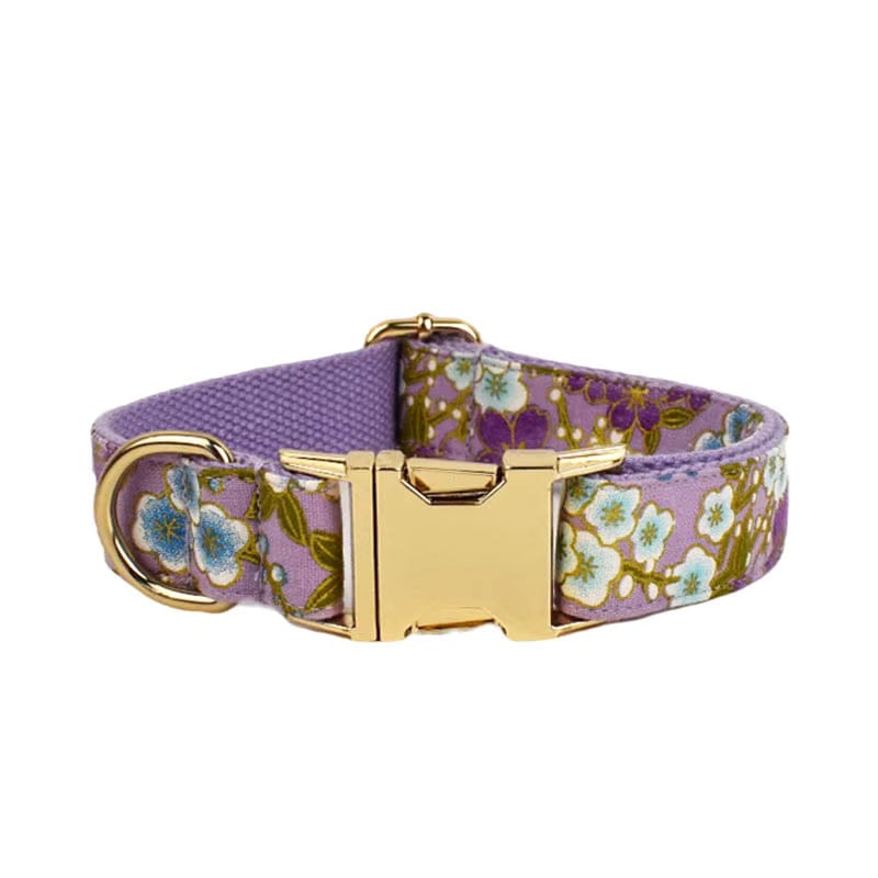 Lilac Meadow Floral Harness Set