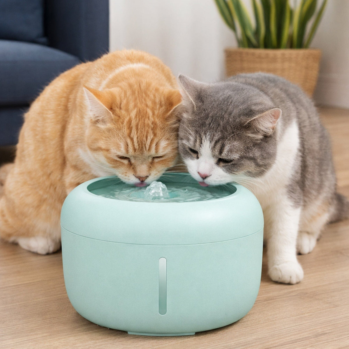Ultra-Quite Filtered Fountain Waterer