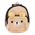 'Teddy Tails' Dual-Pocketed Animated Fashion Dog Harness Backpack