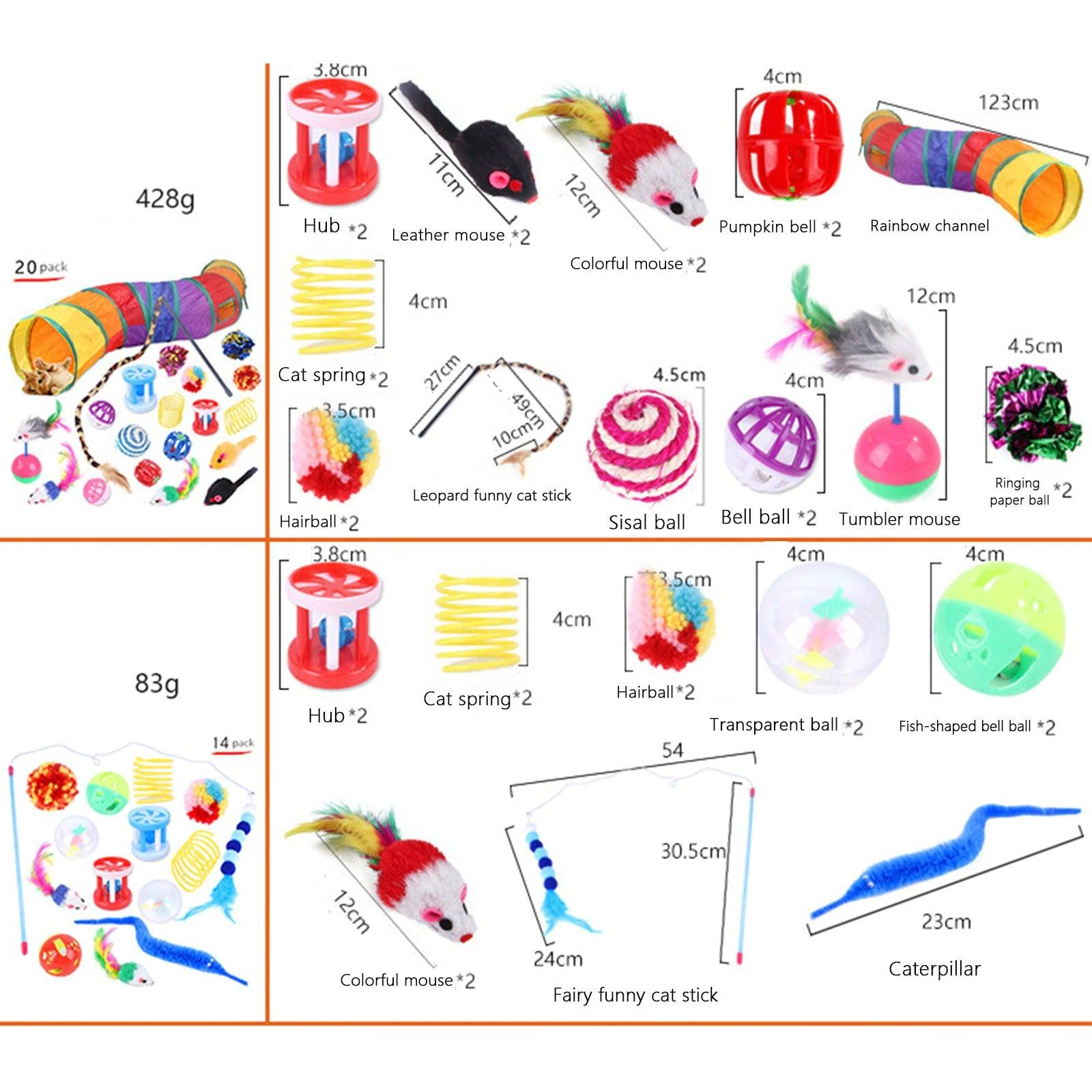 Interactive Pet Toys Assortment