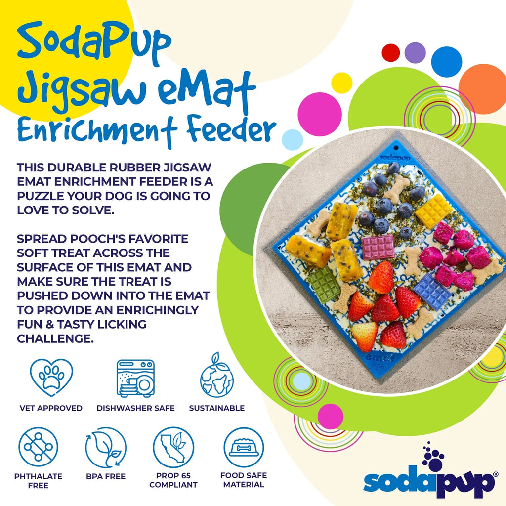 Jigsaw Puzzle eMat - Enrichment Lick Mat