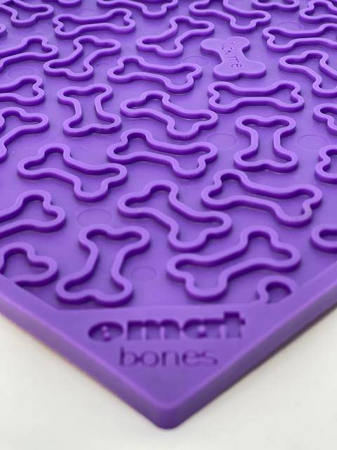 Bones eMat - Enrichment Lick Mat for Dogs and Cats