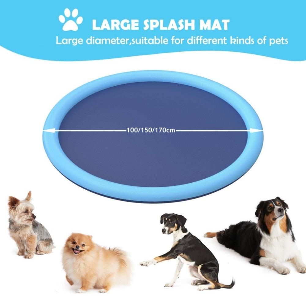 Splash Sprinkler Pad for Dogs Kids