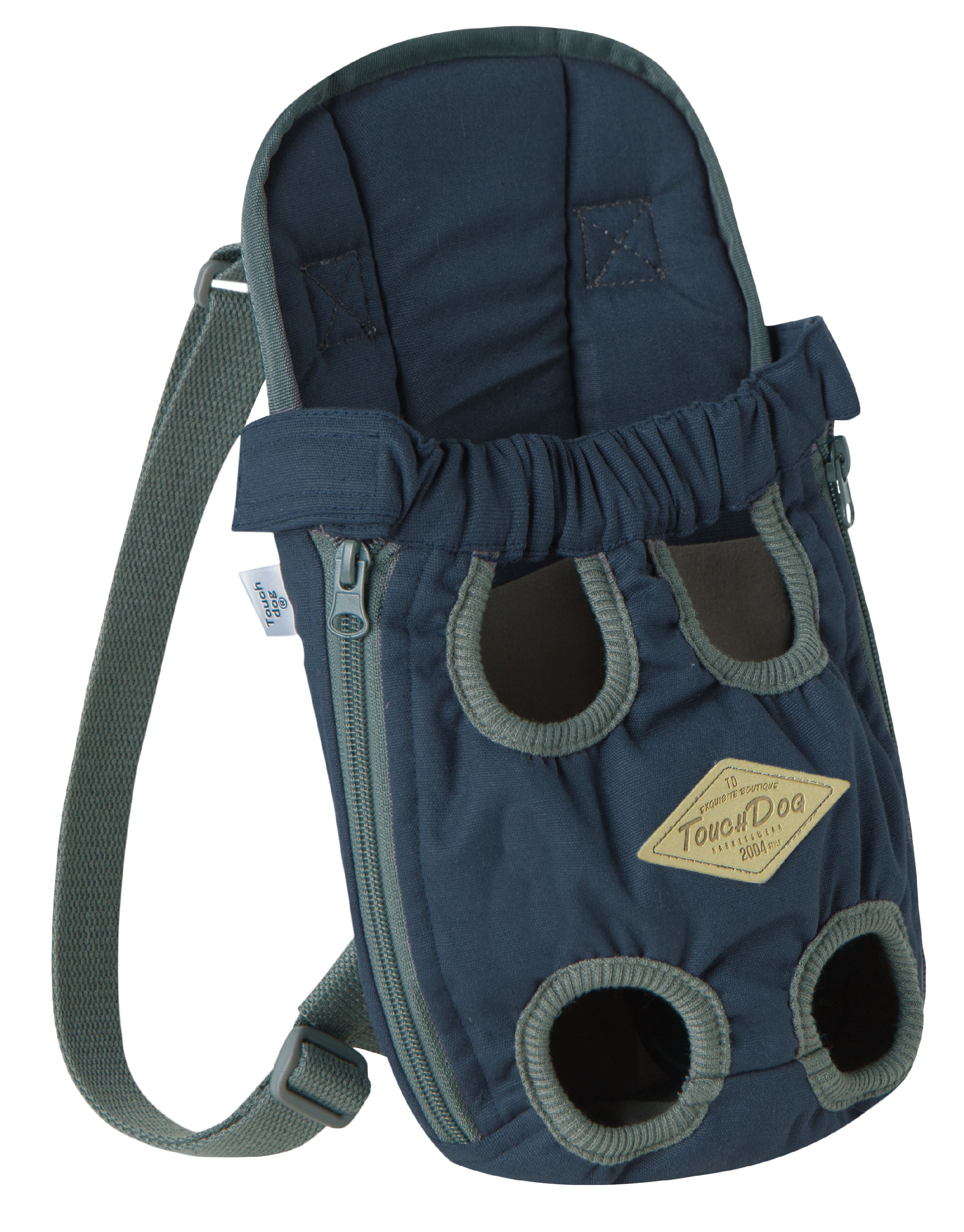 'Wiggle-Sack' Fashion Designer Front and Backpack Dog Carrier